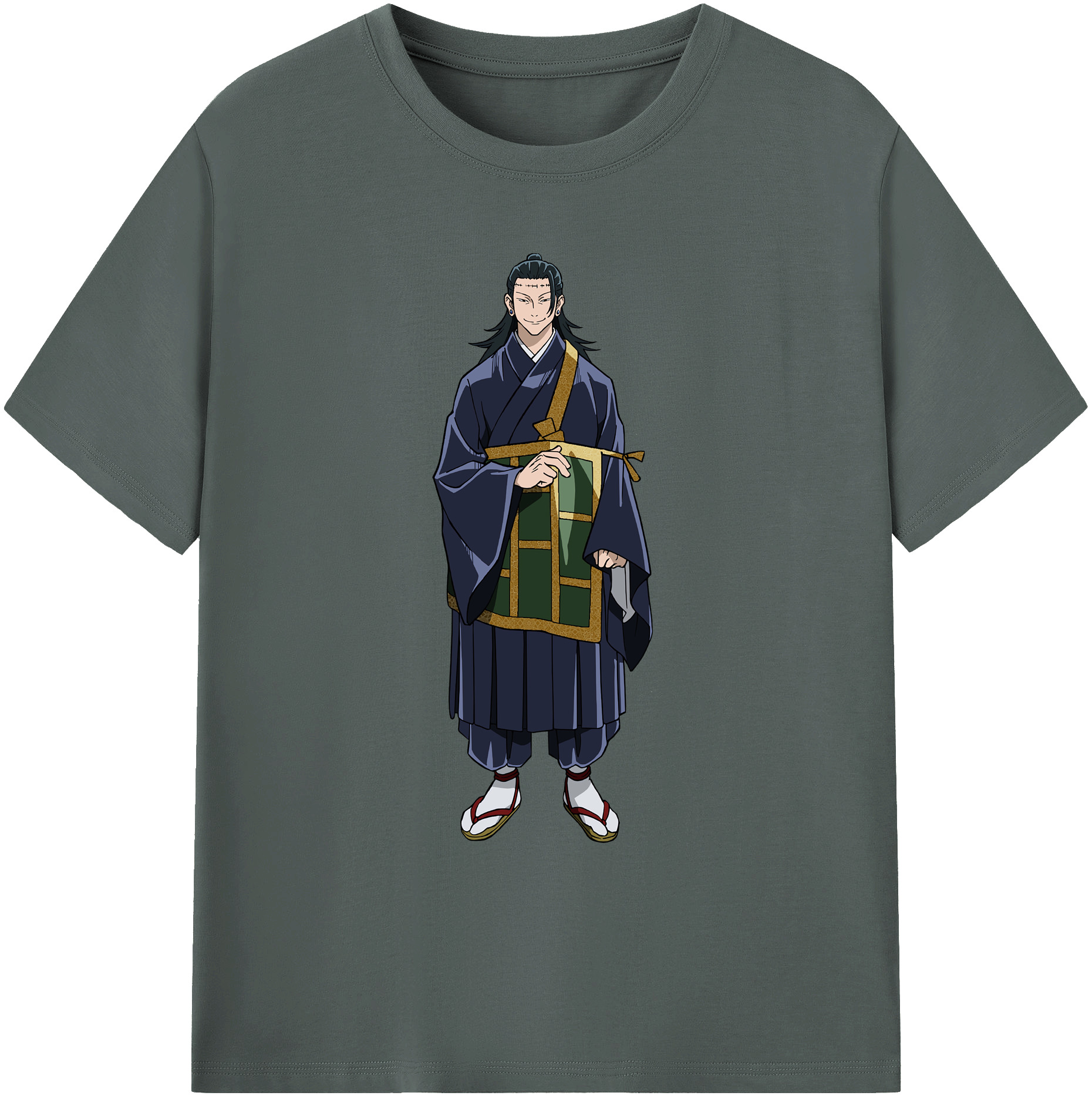 （画像用） 呪術廻戦 Jujutsu Kaisen 綿100％ メンズ半袖Tシャツ｜肌触りやわらか＆通気性